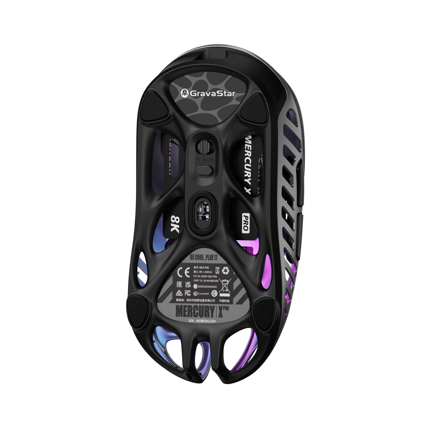GravaStar 8K Wireless Gaming Mouse Mercury X Pro