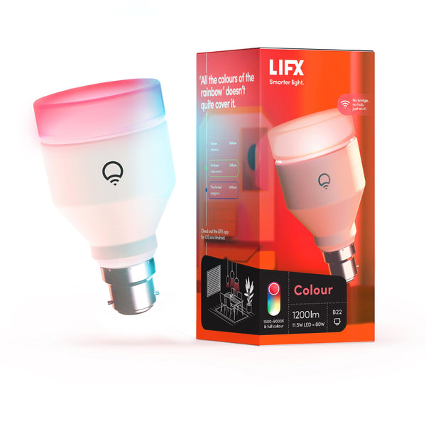 LIFX Colour A60 - B22 Bayonet Cap