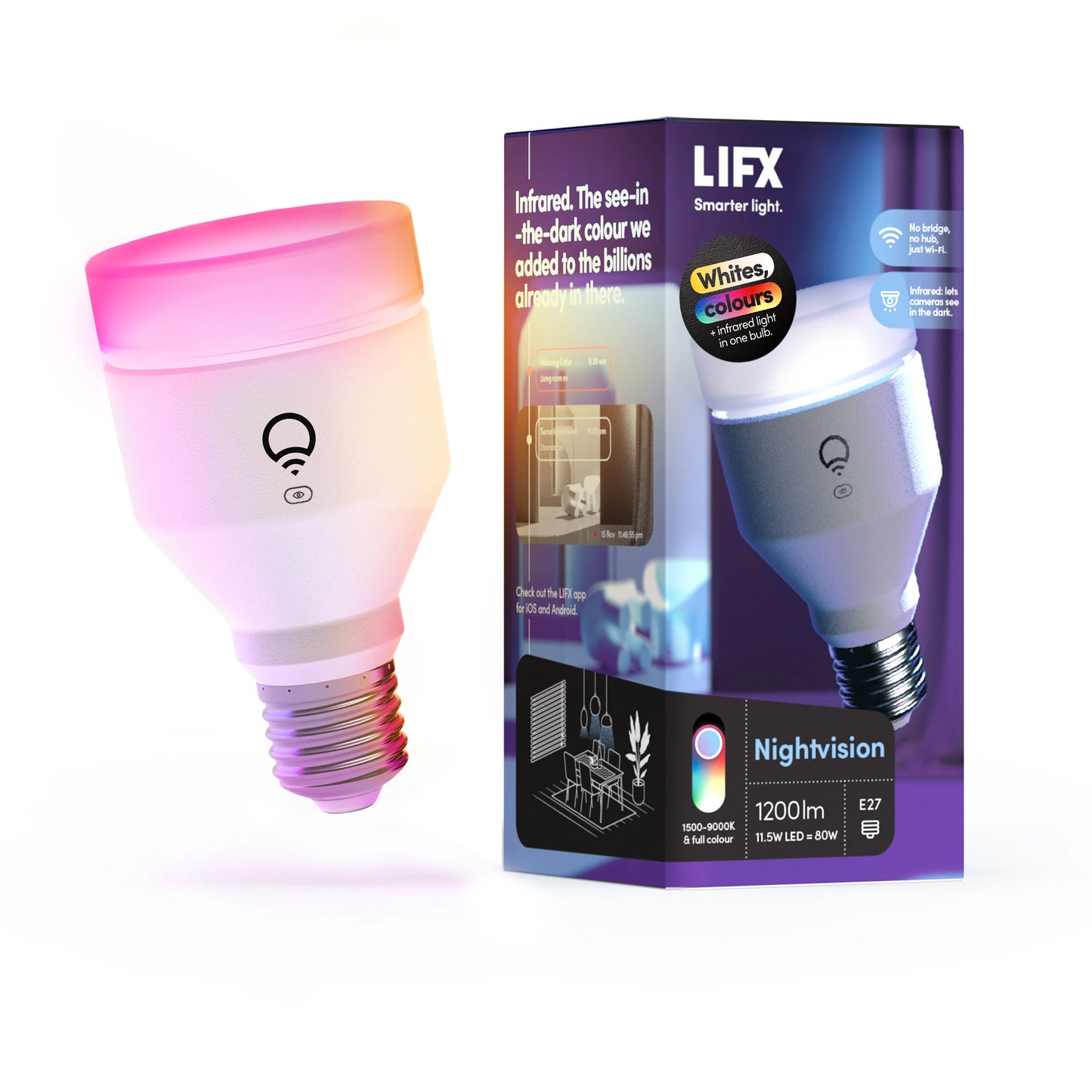 LIFX Colour A60 (Nightvision Edition)