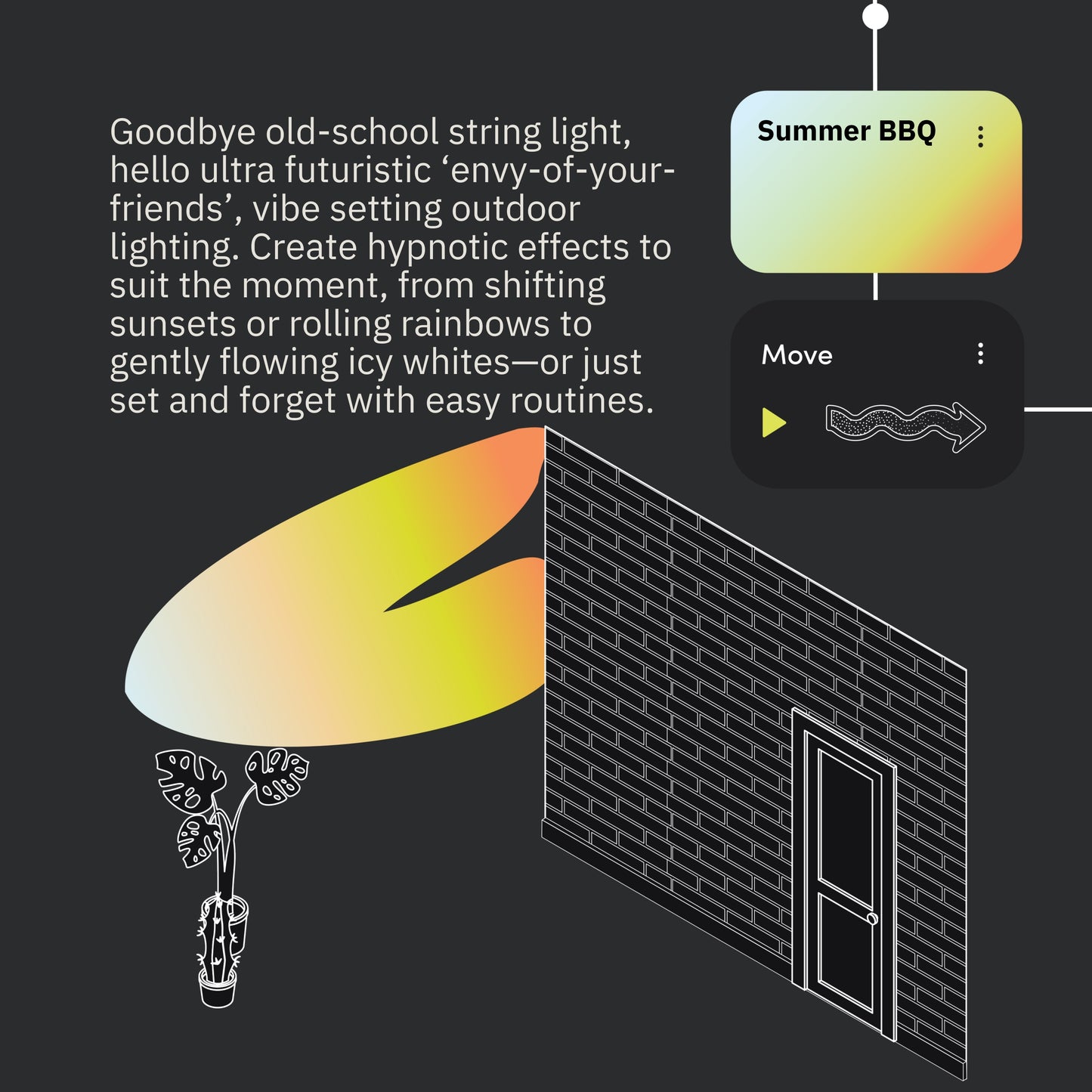 LIFX Outdoor String Light 7.3M