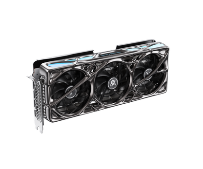 GravaStar x Yeston AMD RADEON RX 9070 XT 16G GDDR6 Mercury Nova OC Silver