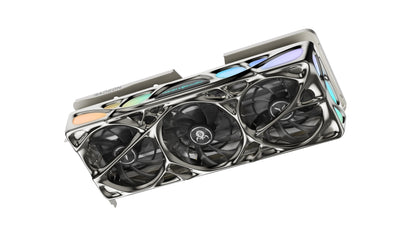 GravaStar x Yeston AMD RADEON RX 9070 XT 16G GDDR6 Mercury Nova OC Silver