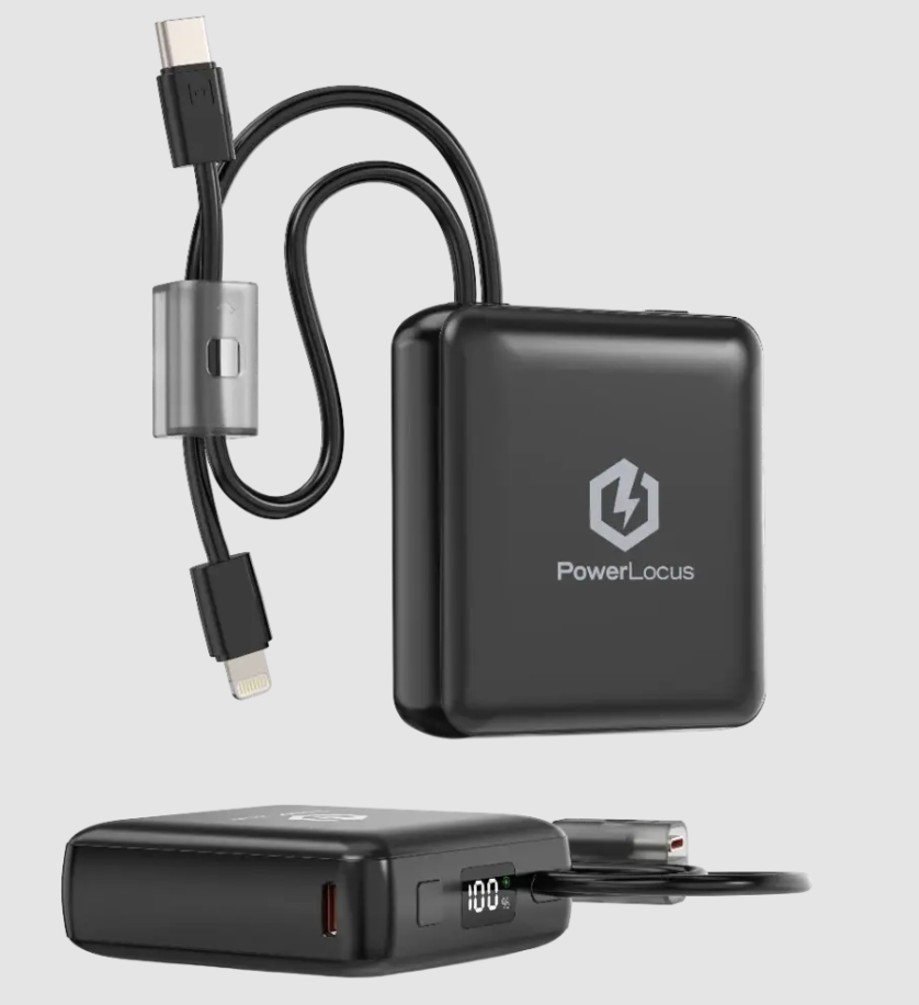 PowerLocus Power Bank 10,000mAh Black
