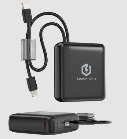 PowerLocus Power Bank 10,000mAh Black
