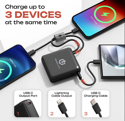 PowerLocus Power Bank 10,000mAh Black