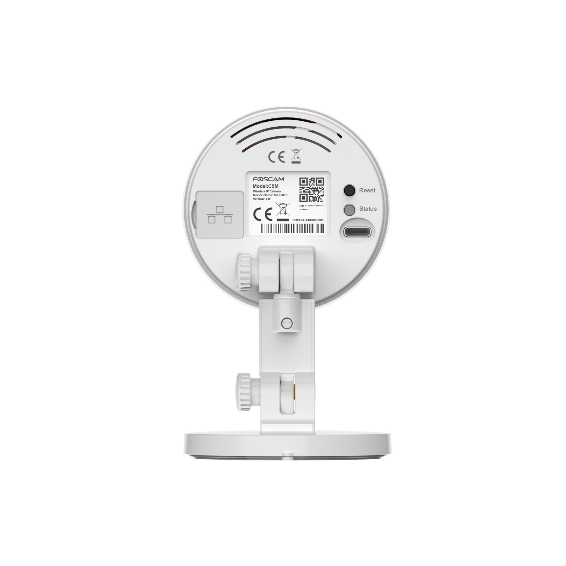 Foscam Cámara Seguridad Wifi IP PT de Interior X5 5MP Full HD Foscam Foscam Cámara Seguridad Wifi IP PT de Interior X5 5MP Full HD Foscam