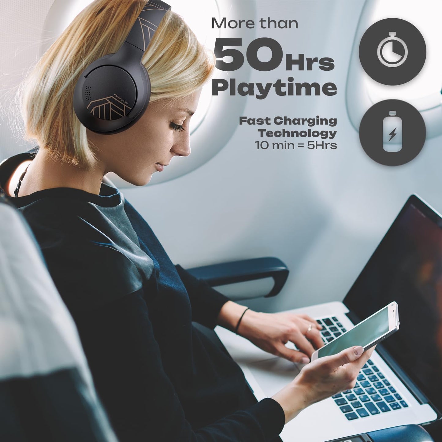 PowerLocus P3 Bluetooth Headphone