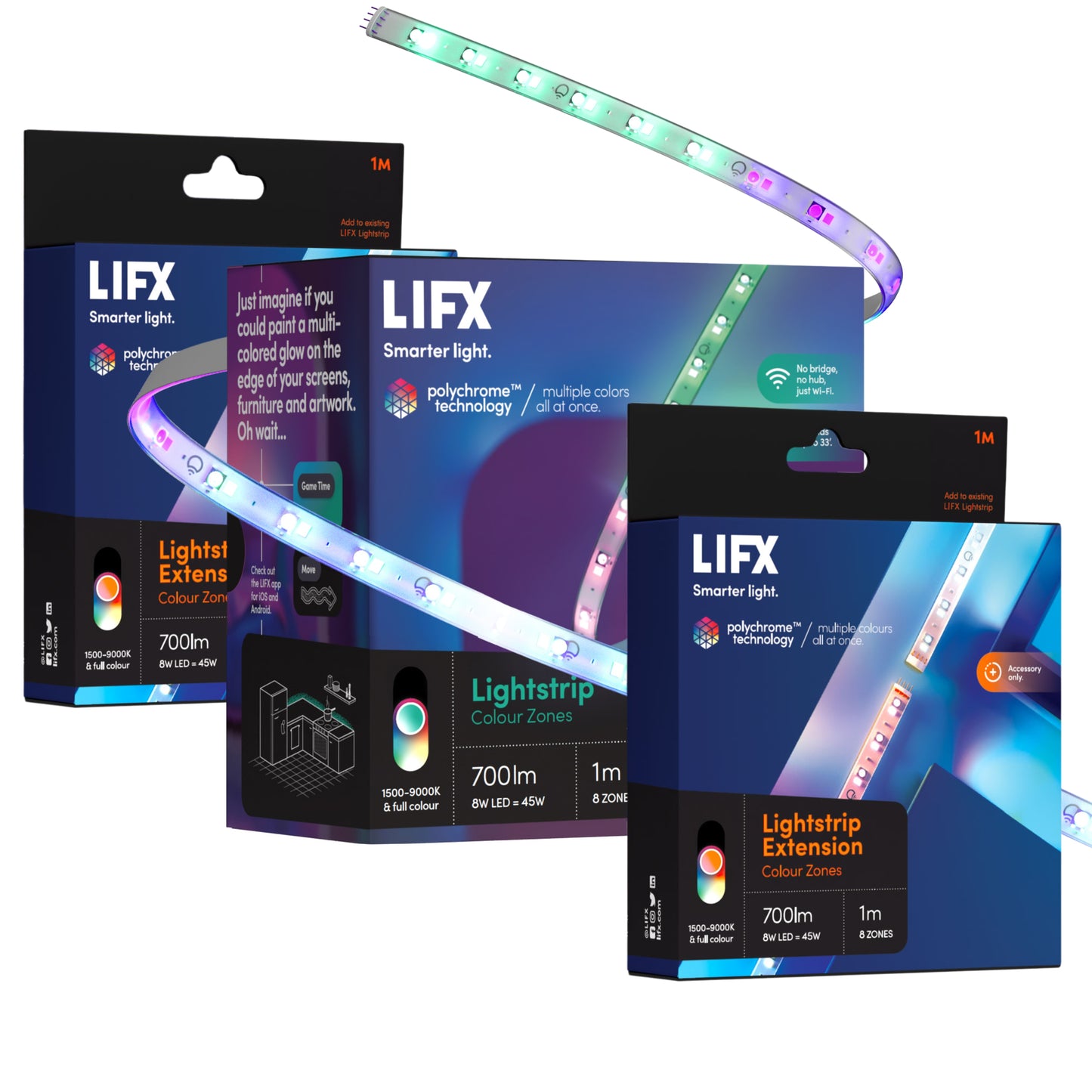 LIFX Colour Led Smart Lightstrip 3 Meter (Bundle)