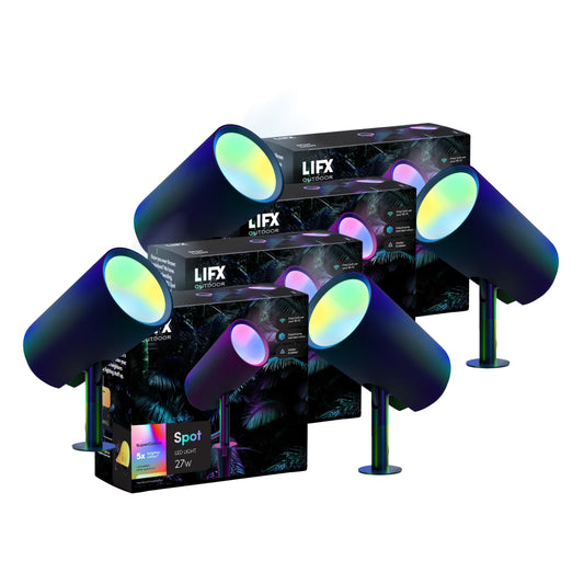 LIFX Outdoor Spot Round Extension Pack (4 Pack)
