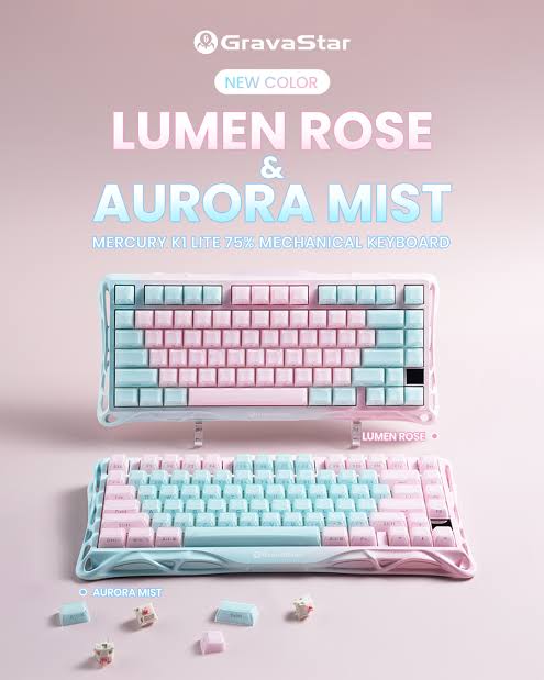 GravaStar Mercury K1 Lite Mechanical Gaming Keyboard